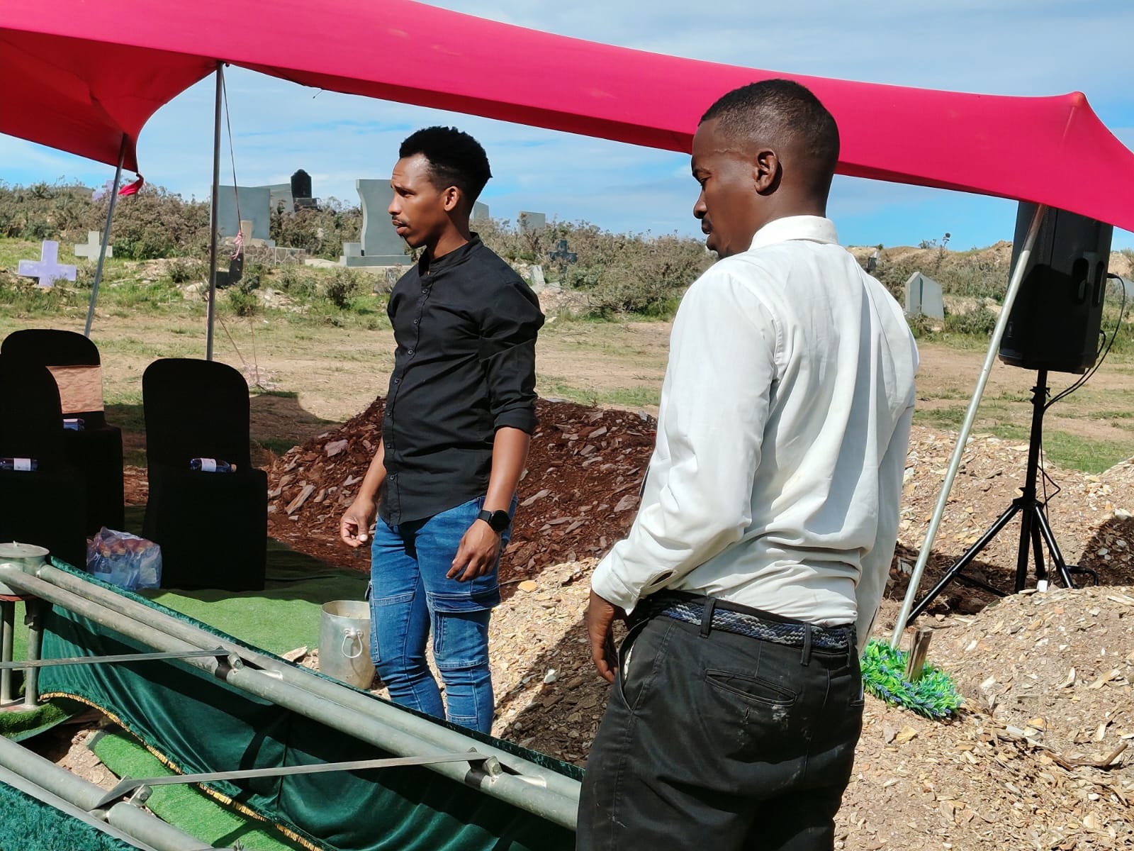 Kouga FM covering a community event