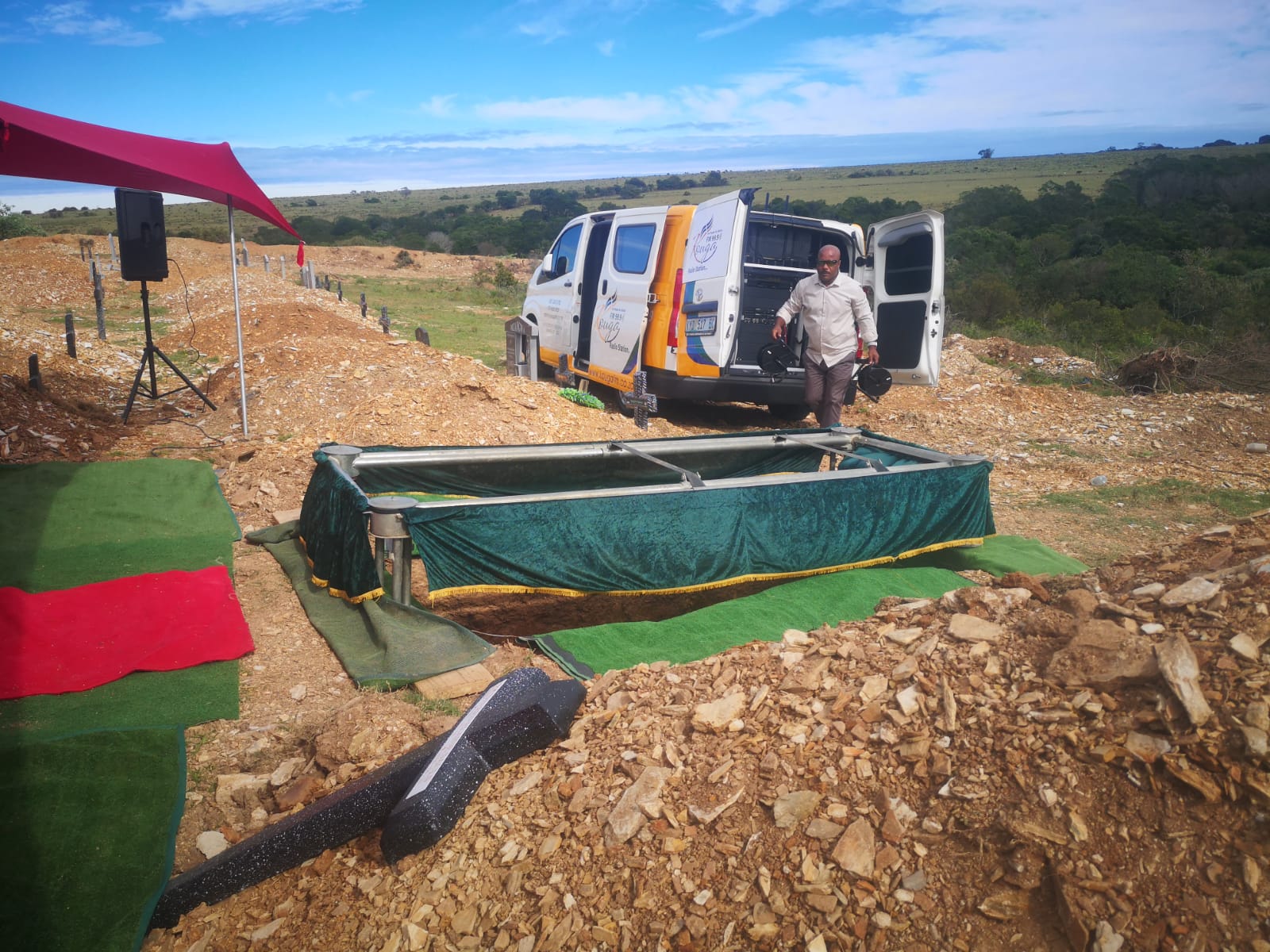 Kouga FM on location in the Kouga region
