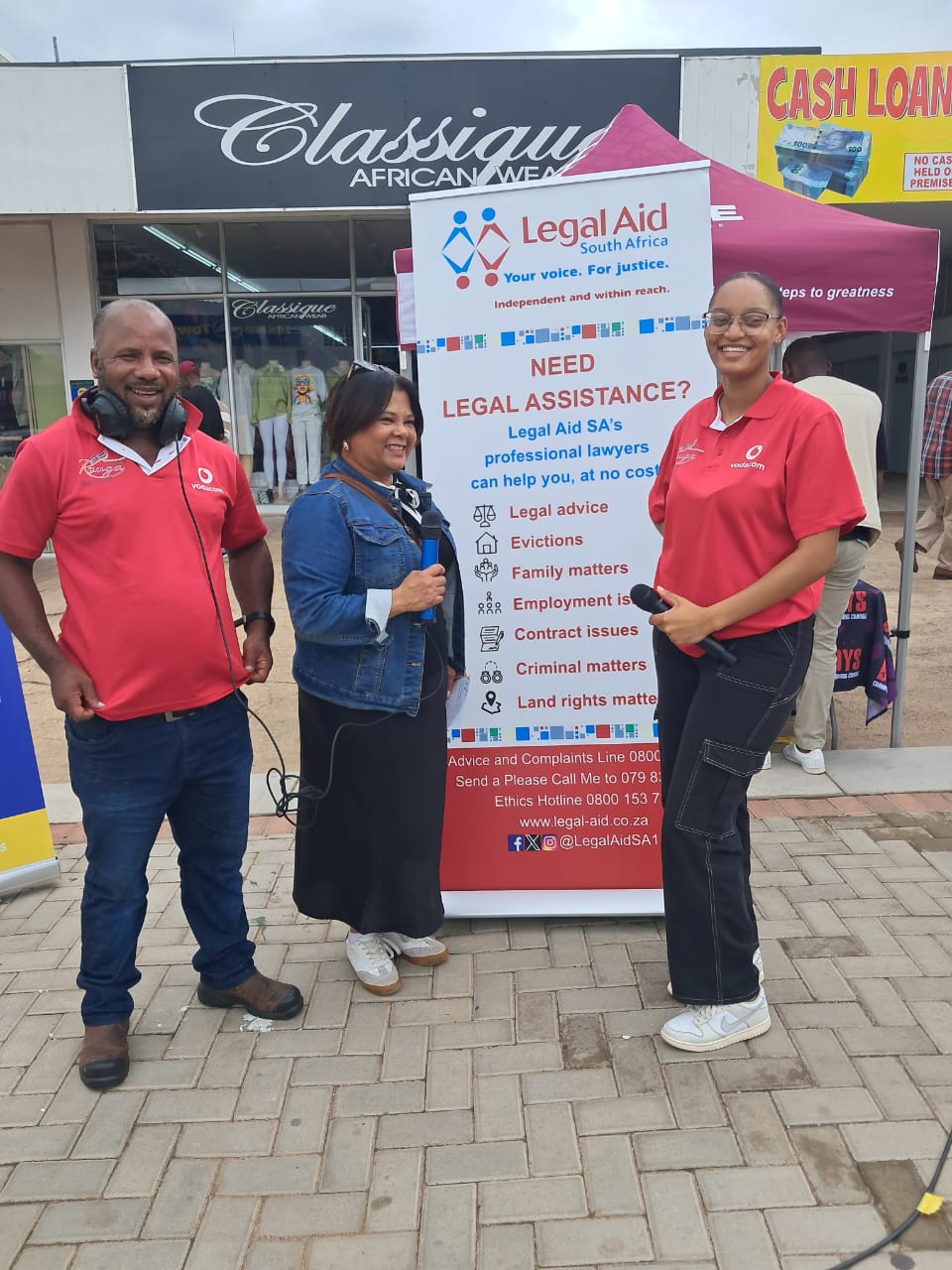 Kouga FM at Legal Aid SA community outreach